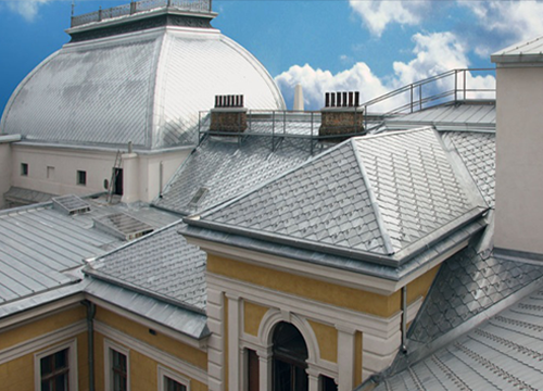 Titanium zinc plate system